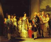 Charles IV and His Family Francisco Jose de Goya